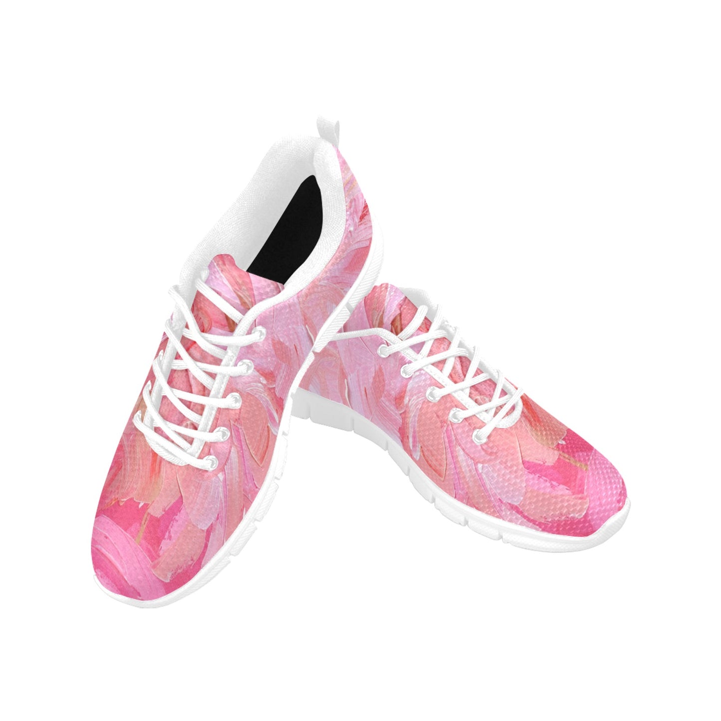 Flamingo Life® Flamingo Art Design Womens Breathable Sneakers