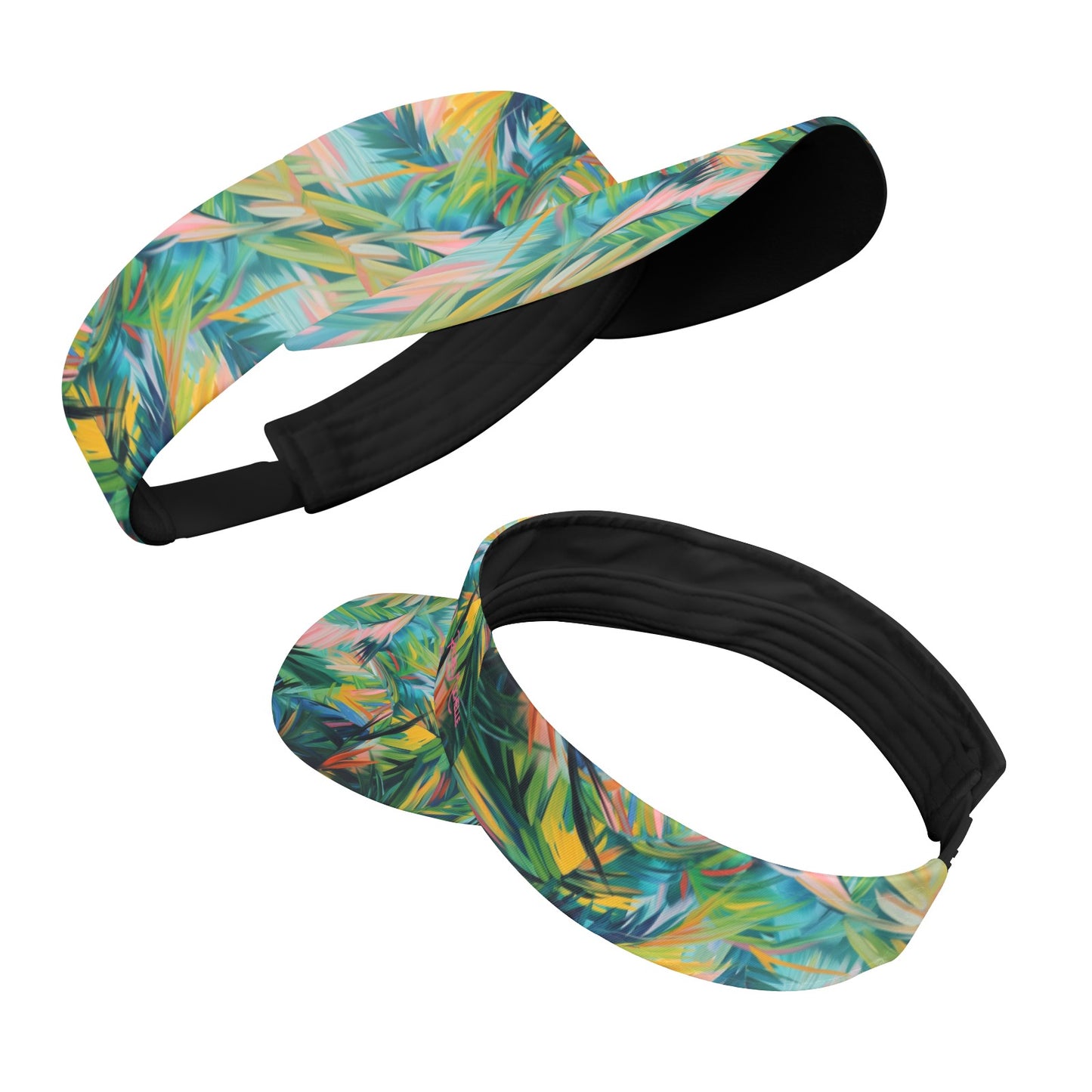 Rachel Michelle Abstract Palm Sun Visor