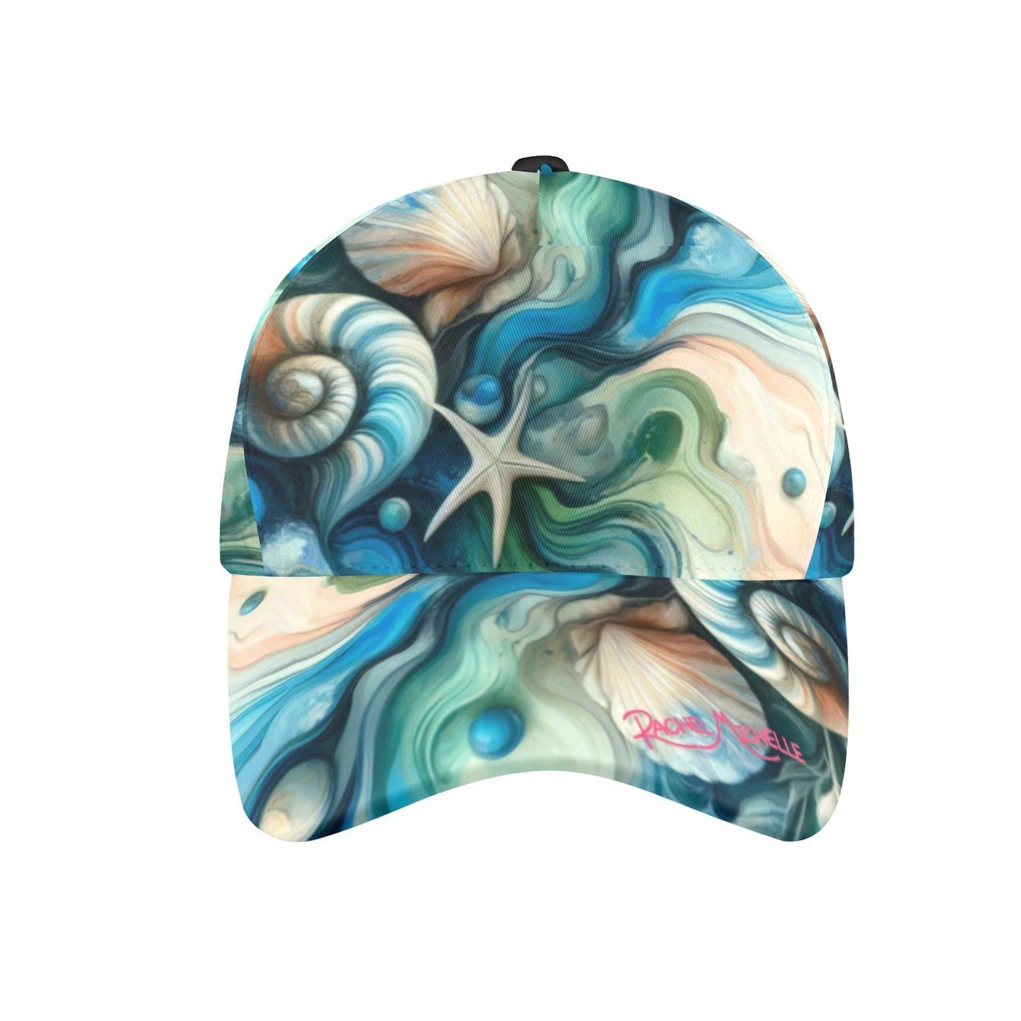 Rachel Michelle Ocean Abstract Hat