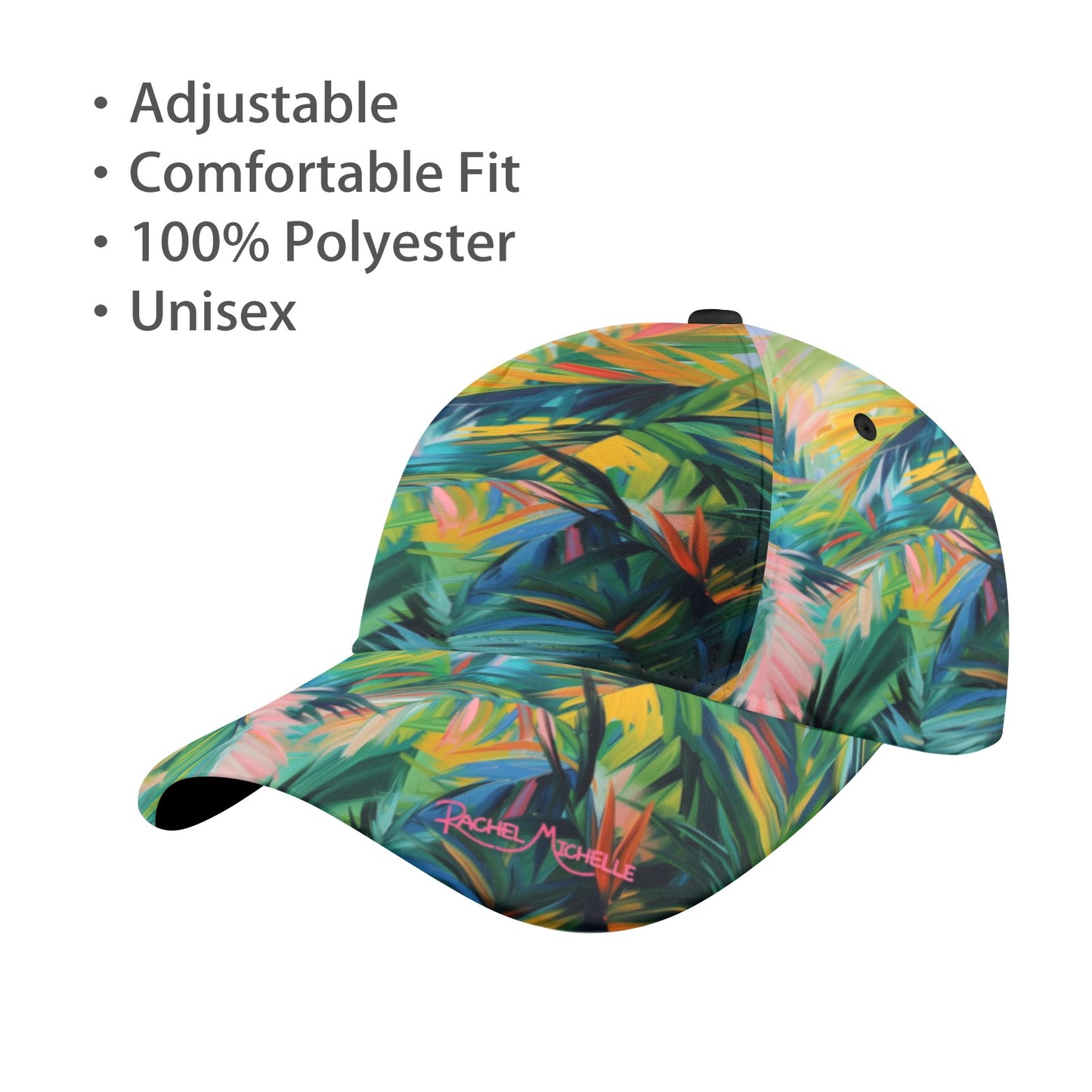 Rachel Michelle Abstract Palms Hat