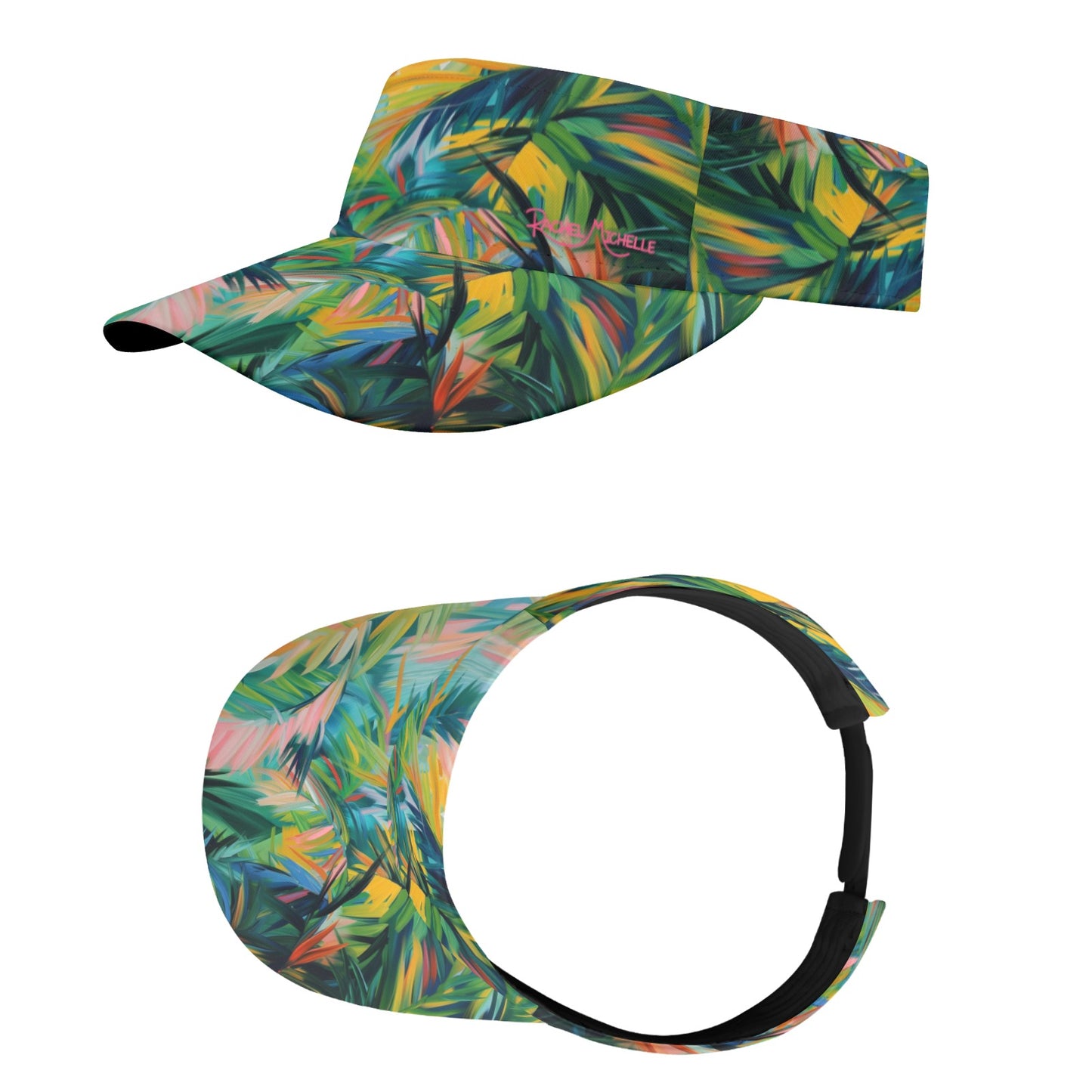 Rachel Michelle Abstract Palm Sun Visor