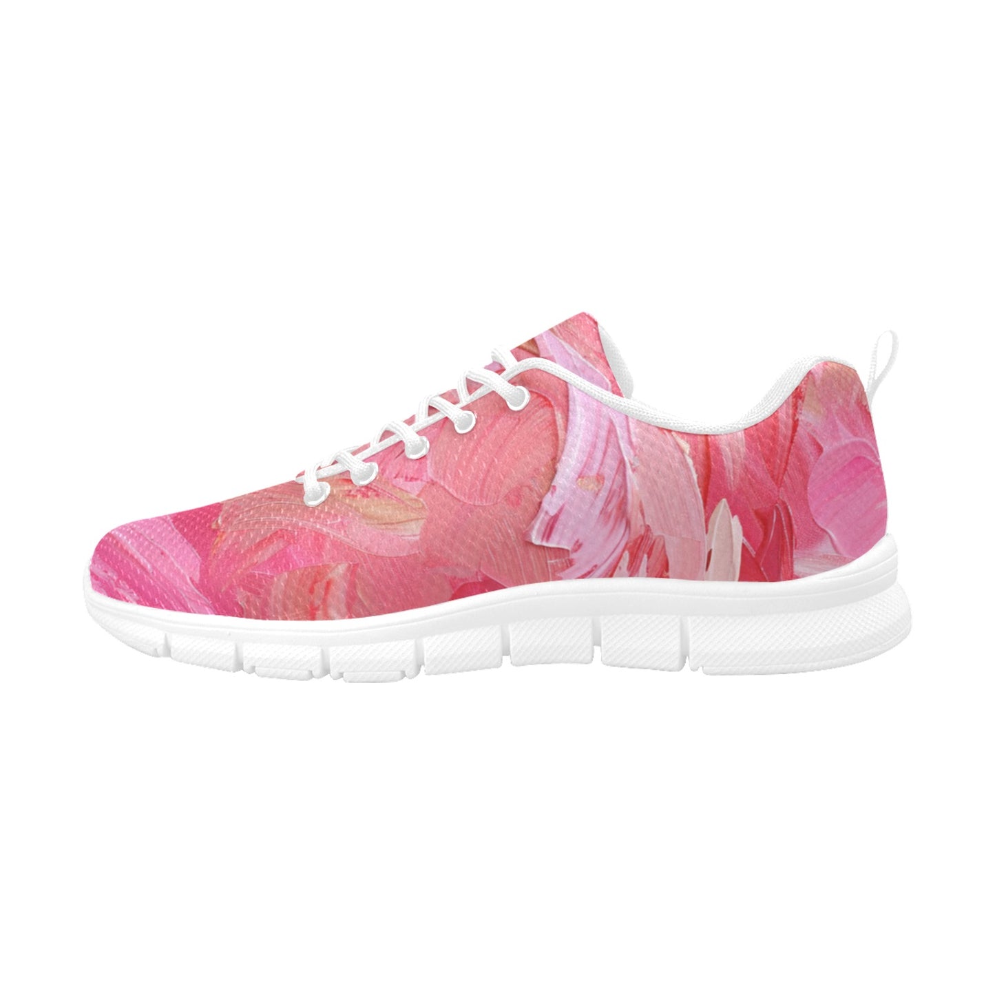 Flamingo Life® Flamingo Art Design Womens Breathable Sneakers