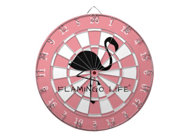 Flamingo Life® Dart Board