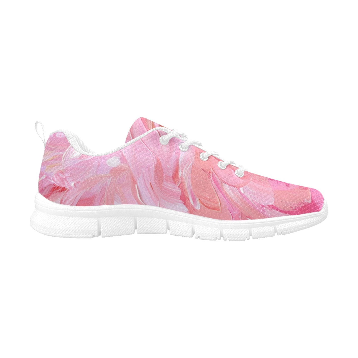 Flamingo Life® Flamingo Art Design Womens Breathable Sneakers