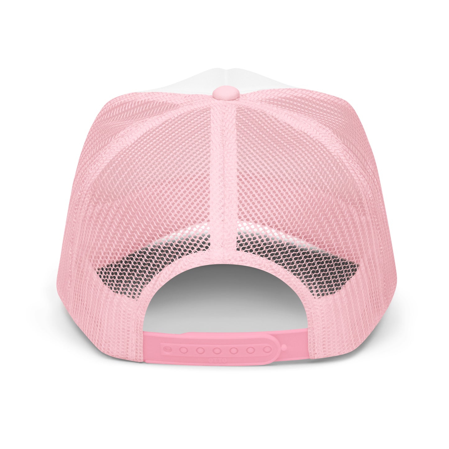 Flamingo Life® Puff Embroidered Foam Trucker Hat