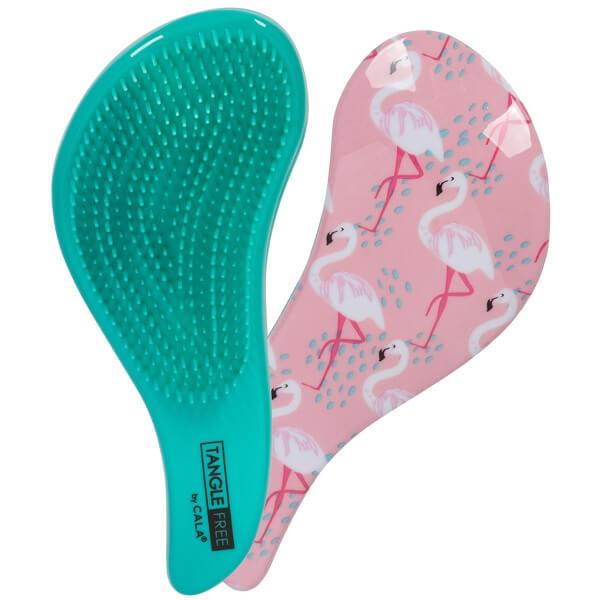 TANGLE FREE HAIR BRUSH (FLAMINGO)