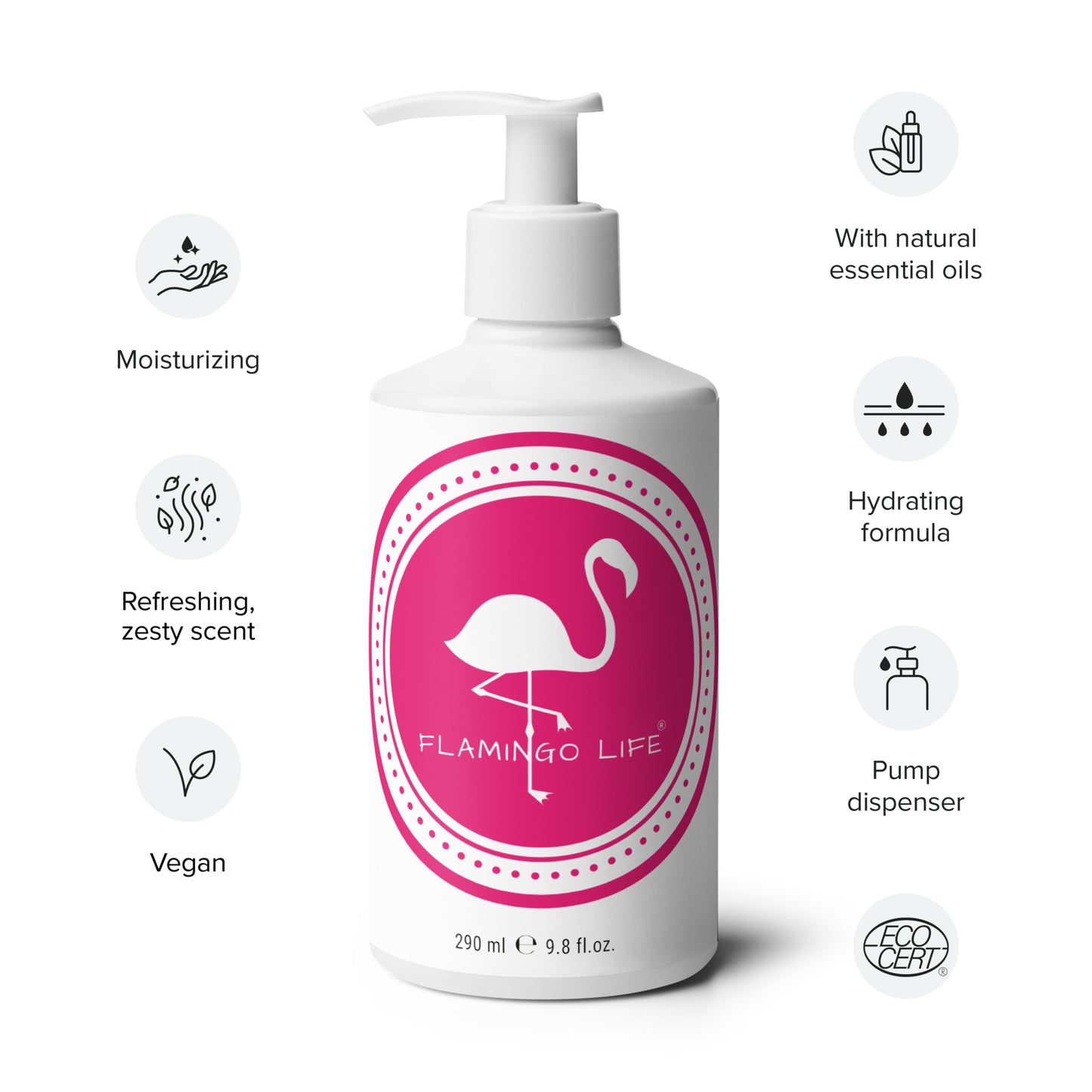 Flamingo Life Refreshing Hand & Body Lotion