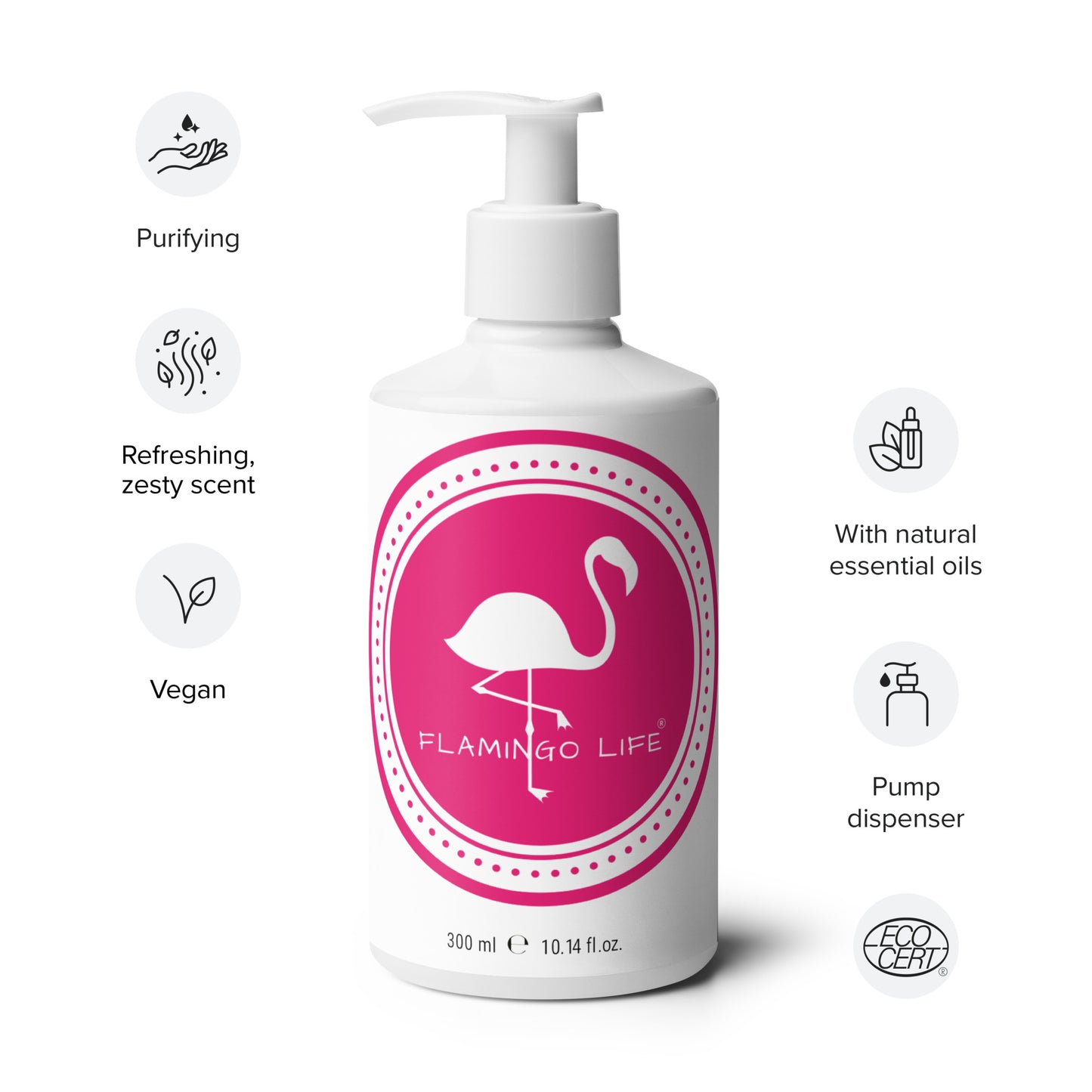 Flamingo Life® Refreshing Hand & Body Wash