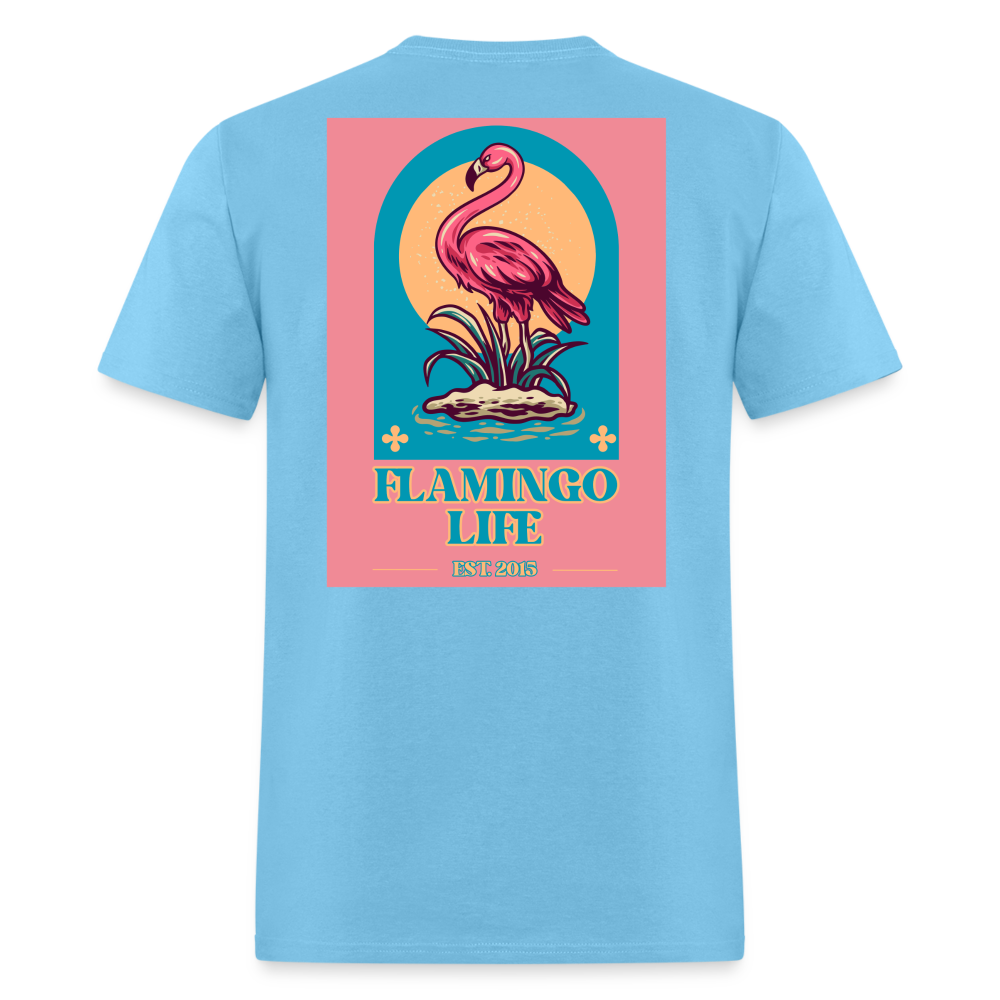 Flamingo Life® Unisex Classic T-Shirt - aquatic blue