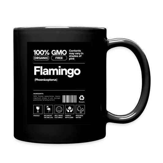 Flamingo Facts Mug - black