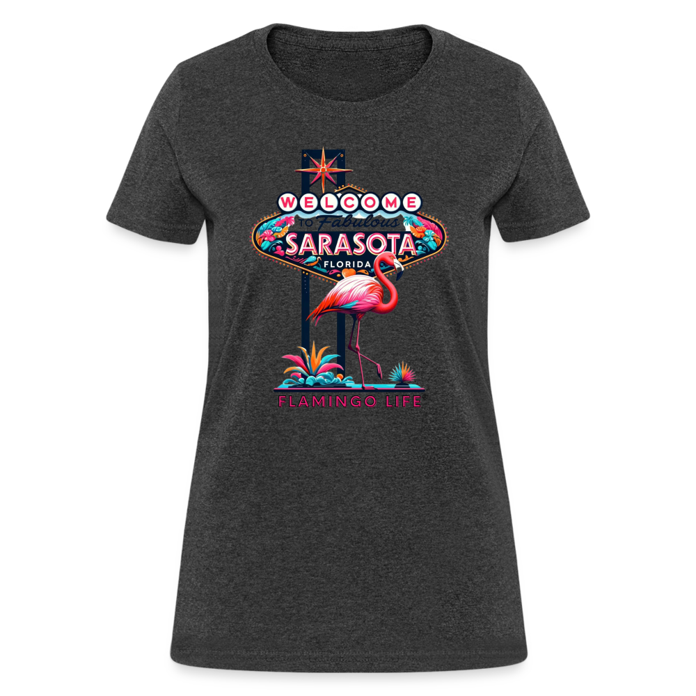 Welcome to Sarasota Women's T-Shirt - heather black