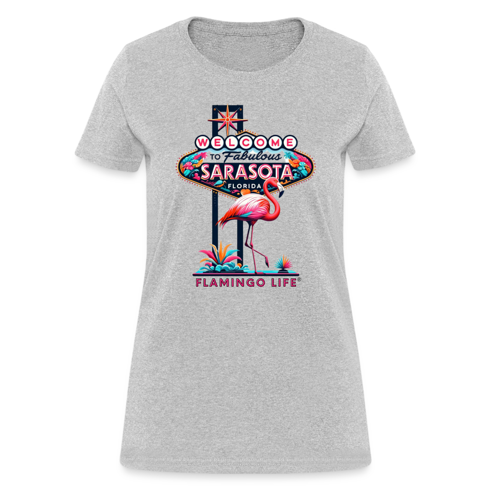 Welcome to Sarasota Women's T-Shirt - heather gray