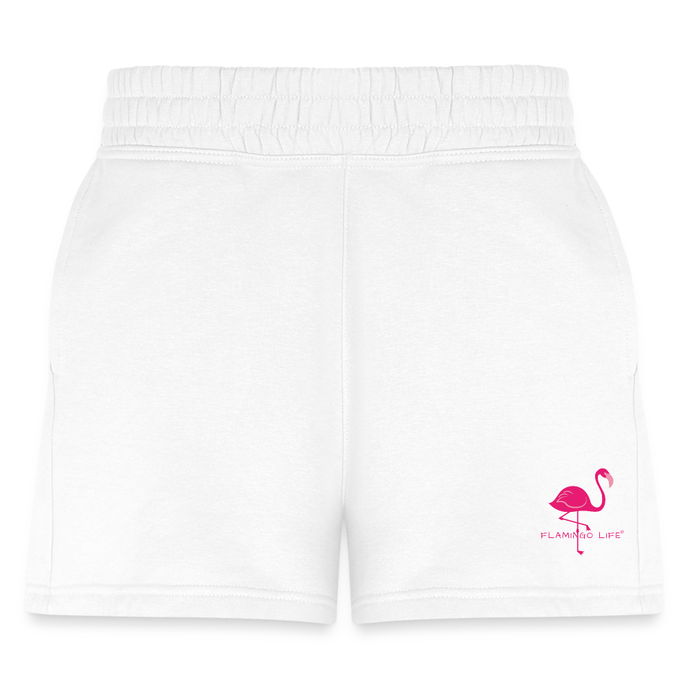 Flamingo Life® Women's Jogger Short - white