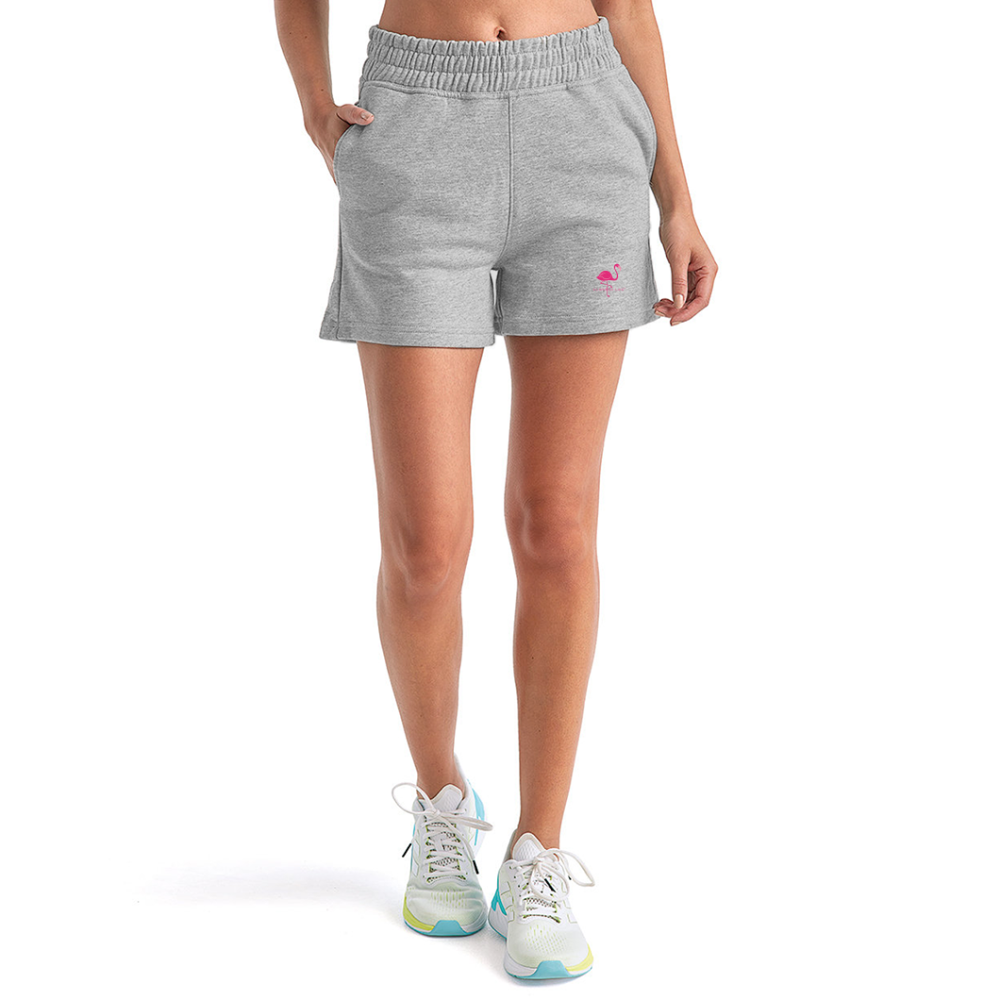 Flamingo Life® Women's Jogger Short - heather gray