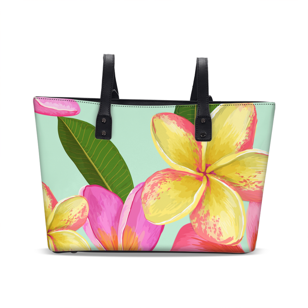 Tropical Flowers Tote - The Flamingo Shop