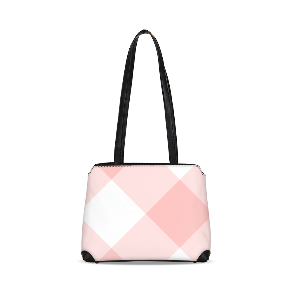 Flamingo Life Pink Plaid Shoulder Bag - The Flamingo Shop