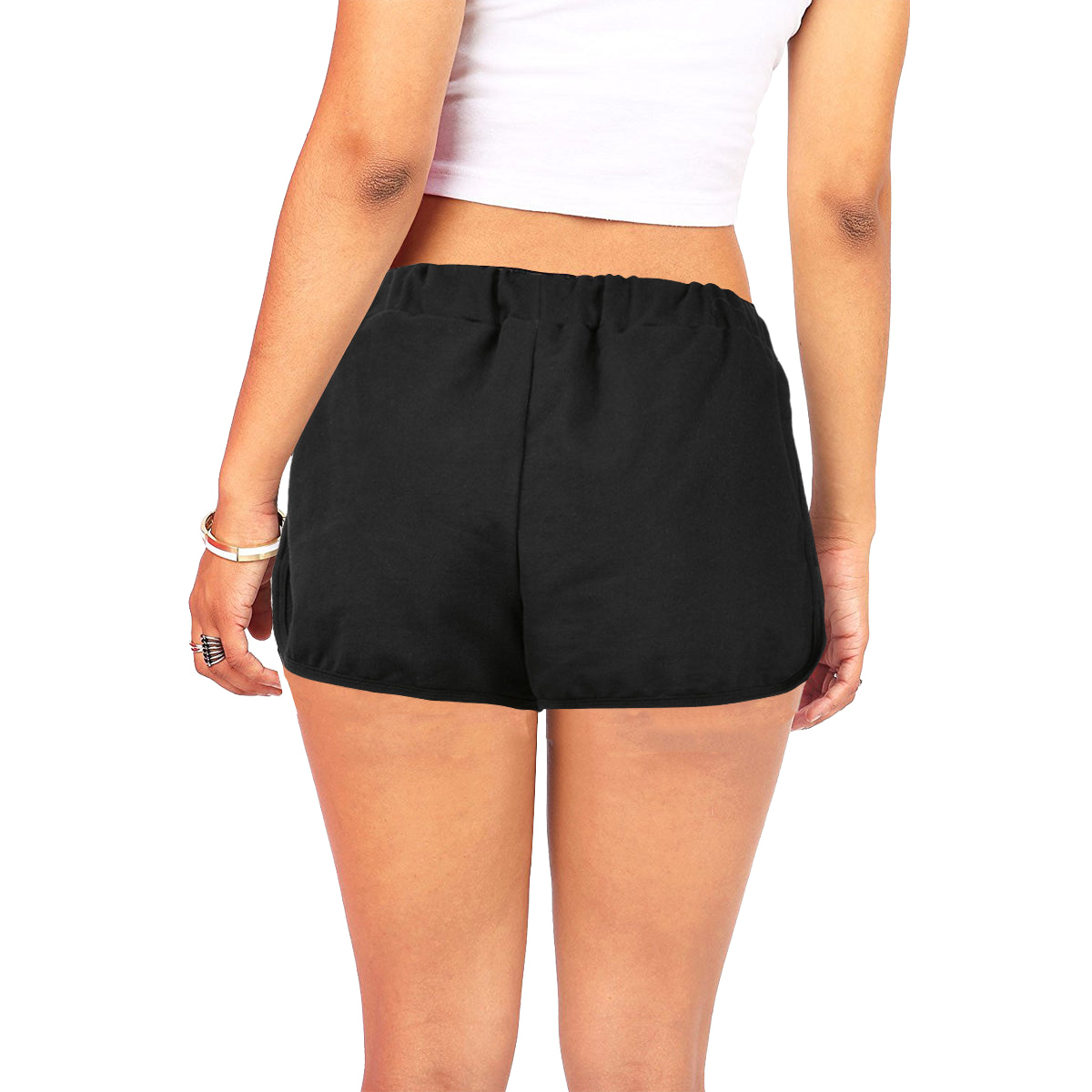 Flamingo Life Pink Flamingo Black Shorts - The Flamingo Shop