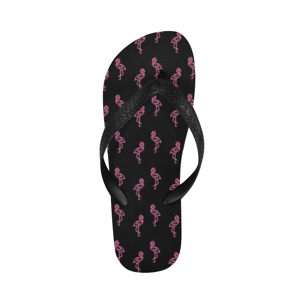 Neon Flamingos Flip Flops (Mens and Womens)