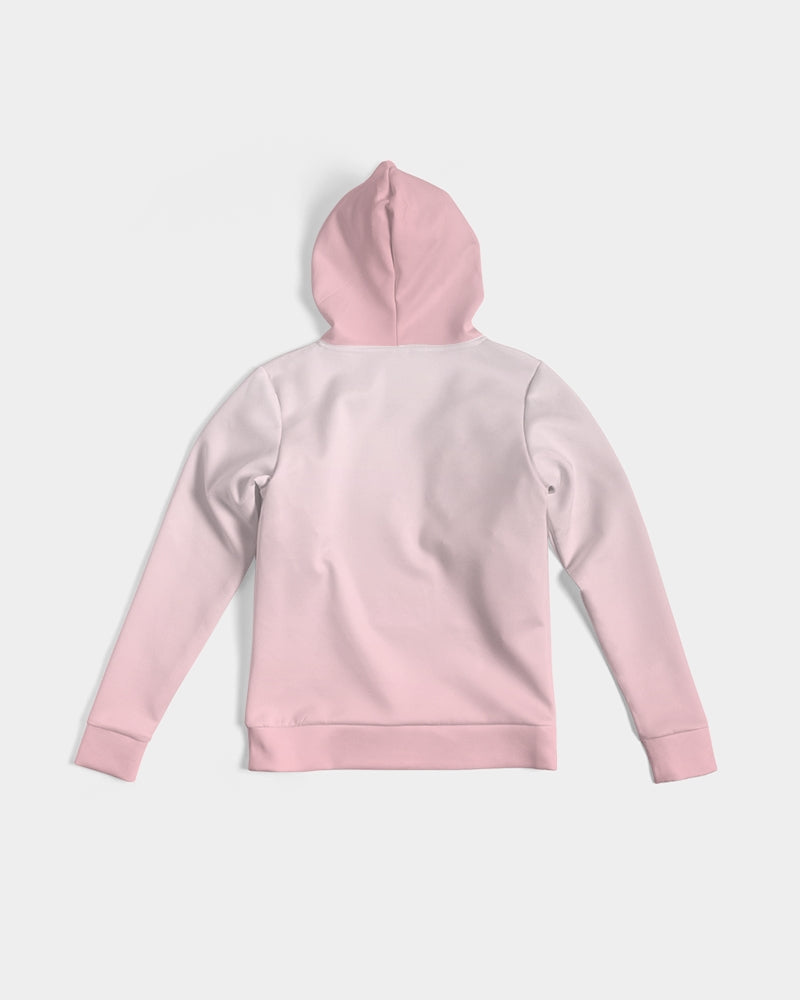 Flamingo Life® Flower Power Pink Gradient Women's Hoodie