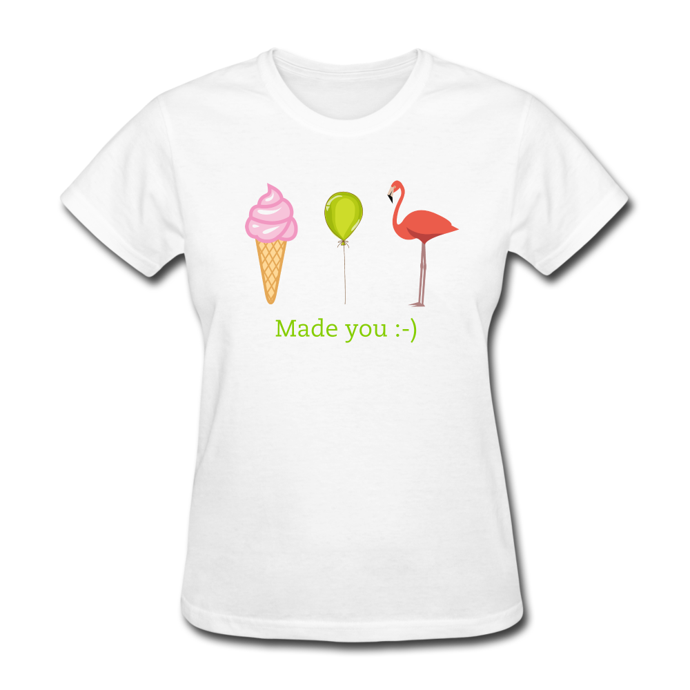 Made You Smile Women's T-Shirt - The Flamingo Shop