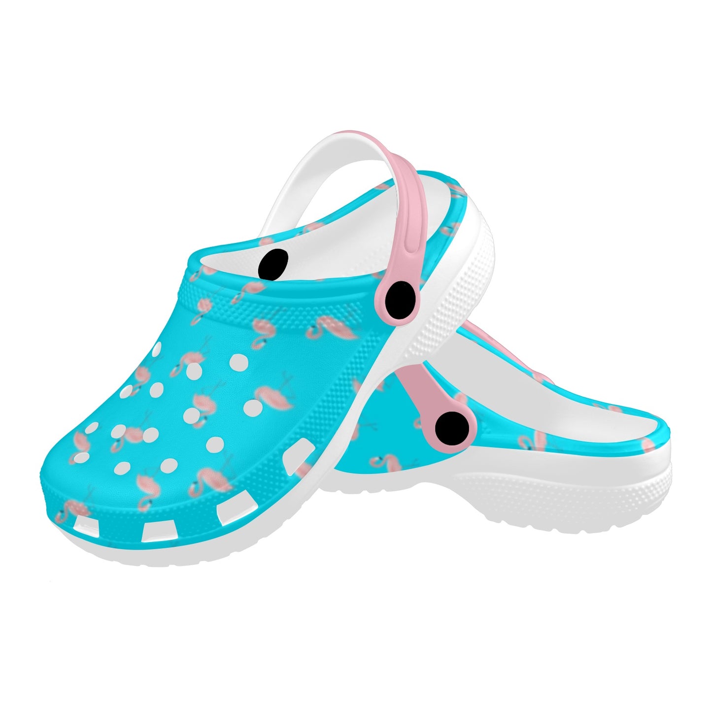 Flamingo Clogs Blue