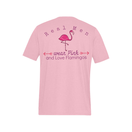 Flamingo Life® Real Men Wear Pink and Love Flamingos T-Shirt