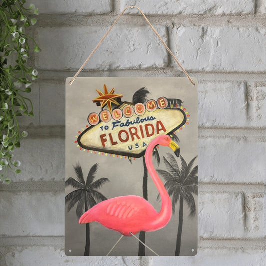 Welcome To Florida Metal Sign