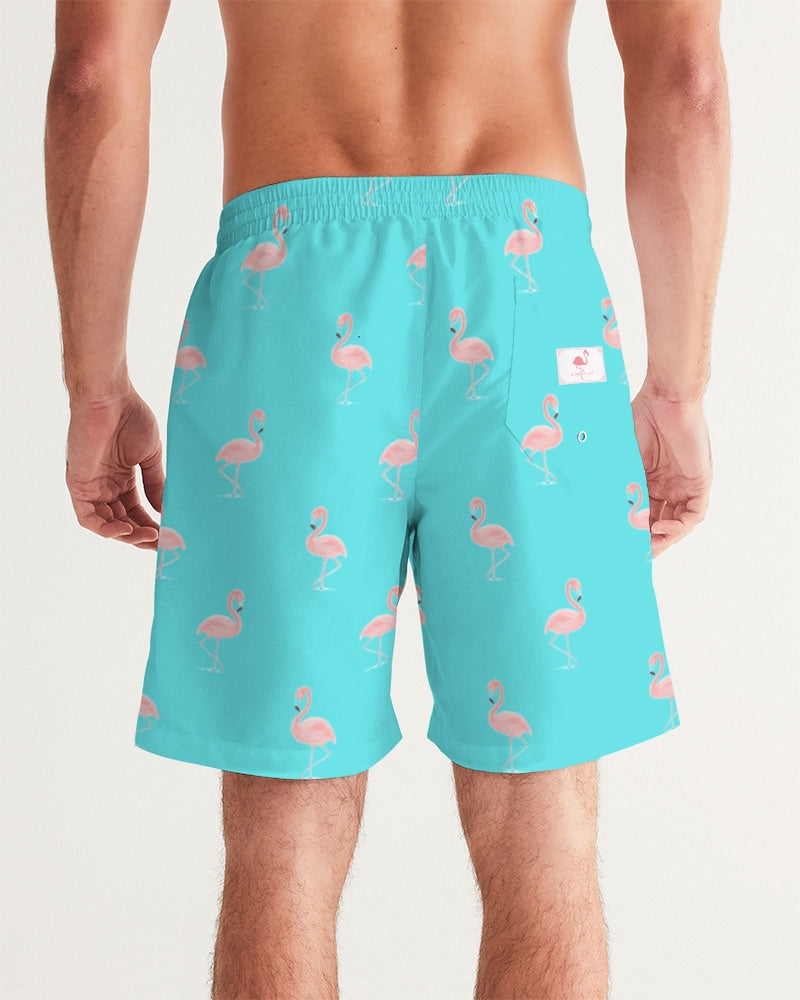 Blue Flamingo Men's Swim Trunk