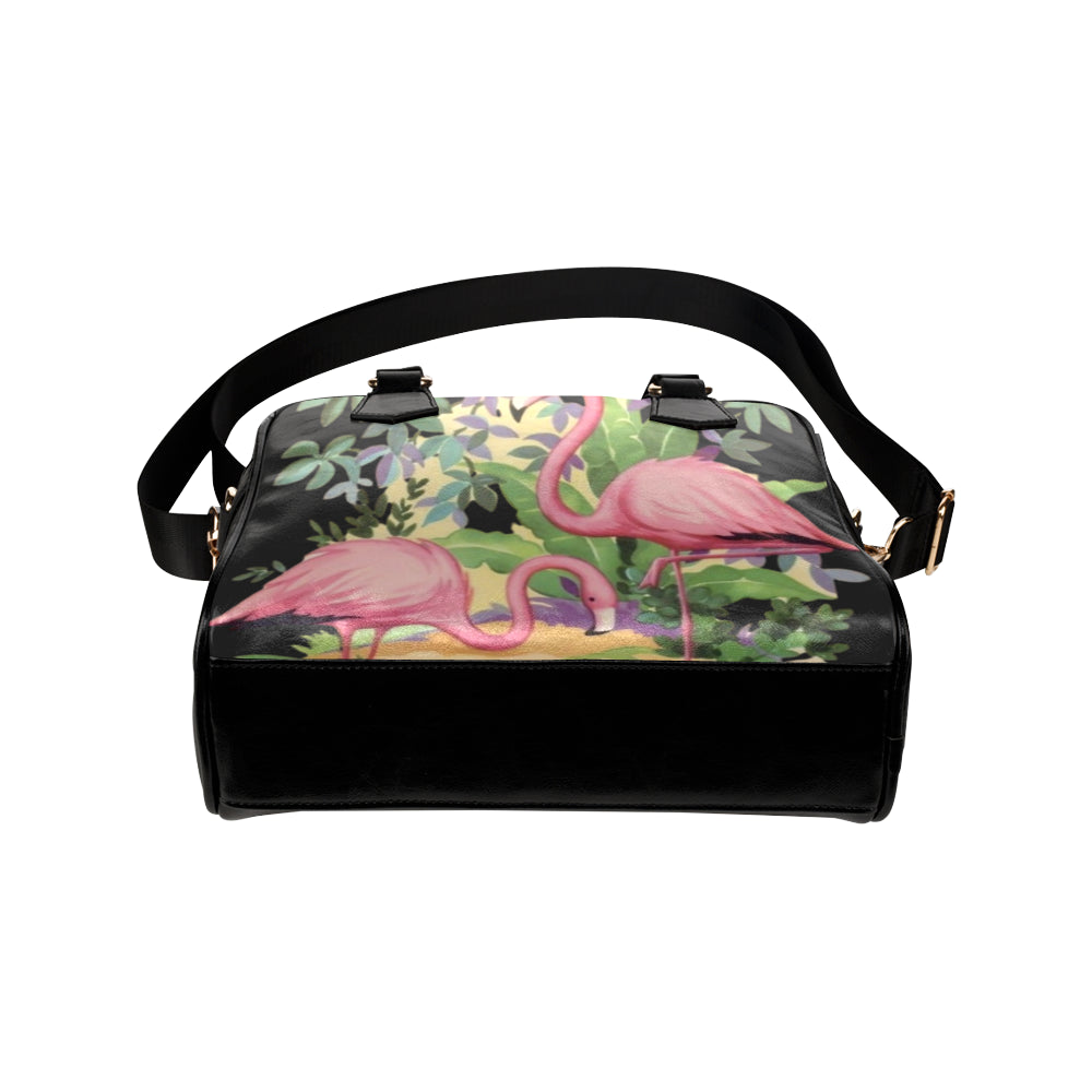 Elegant Flamingos in Paradise Handbag