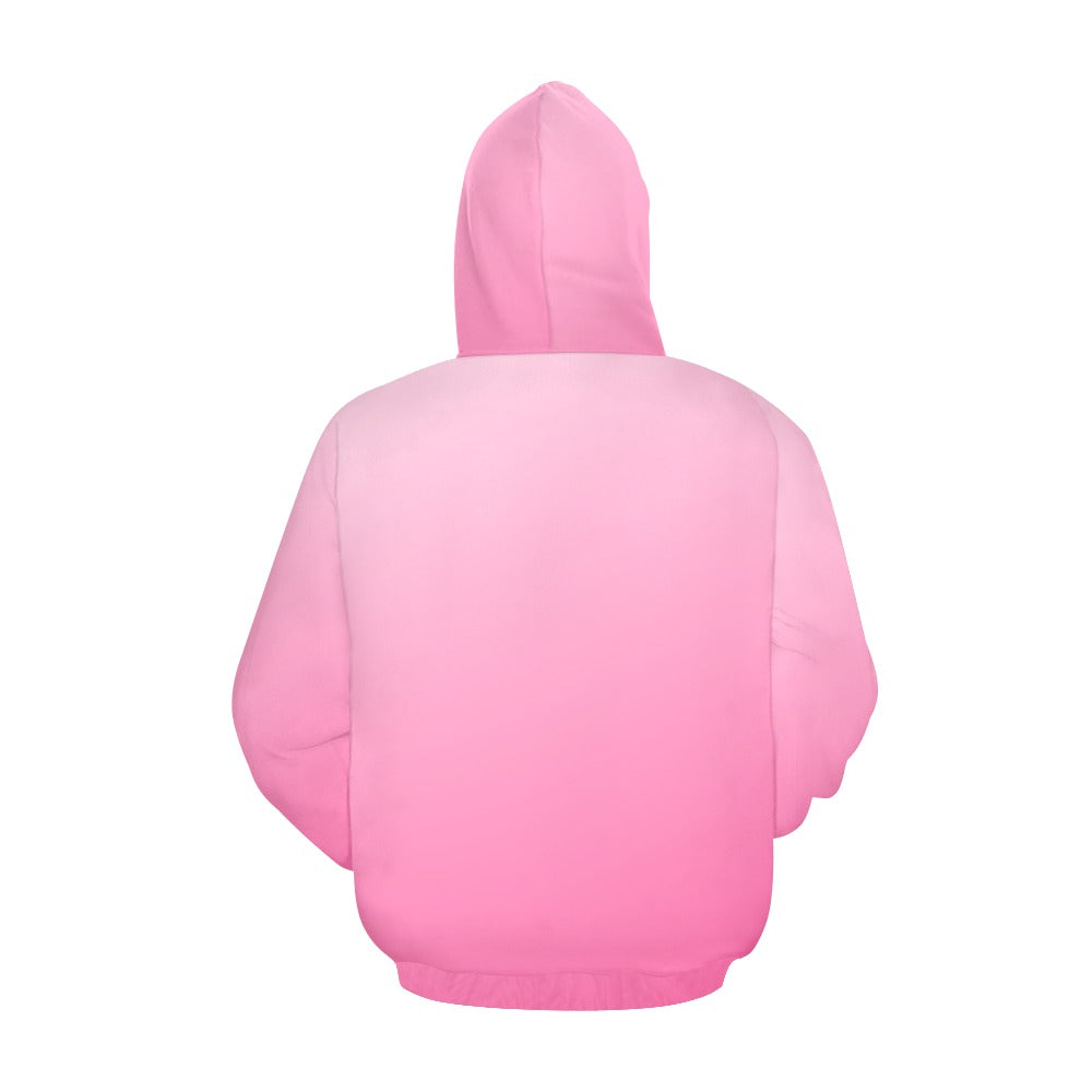 Flamingo Life® Womens Ombre Pink Hoodie