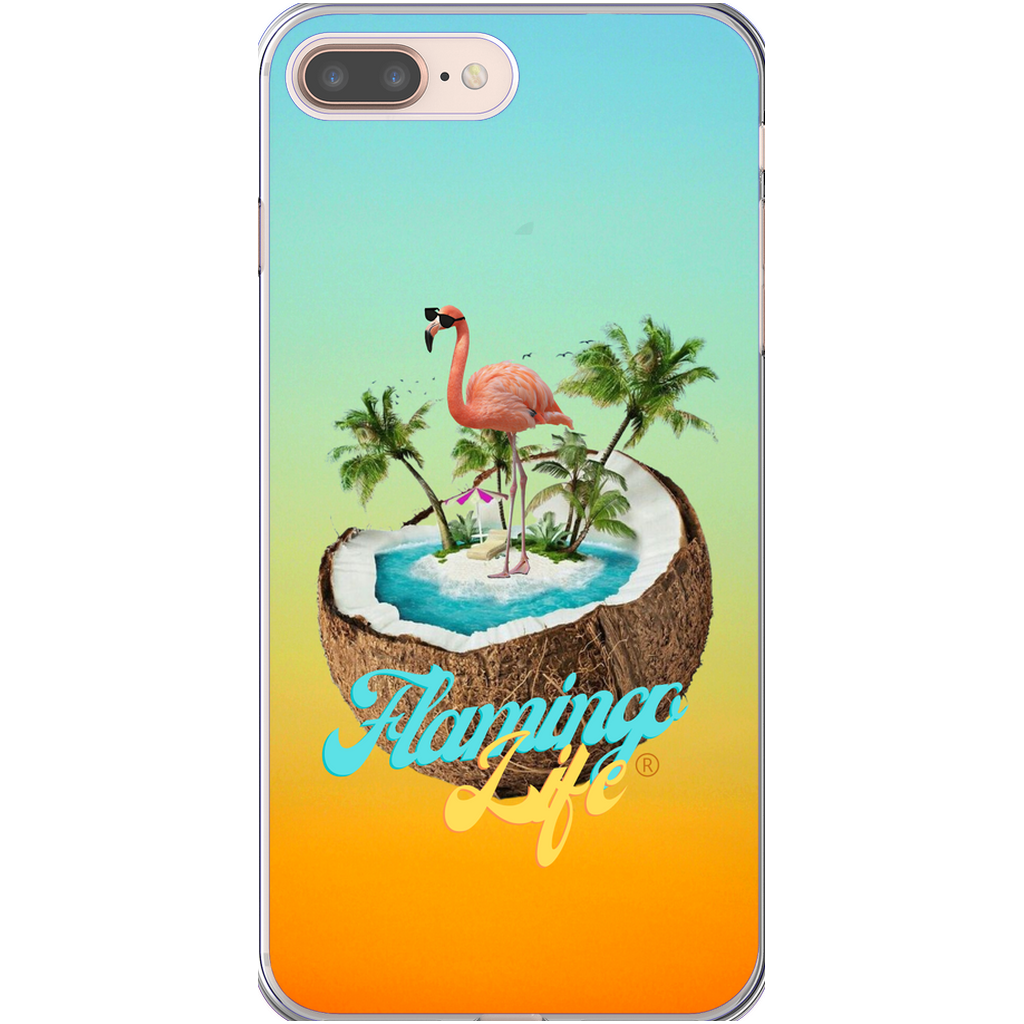 Flamingo Life® in a Coconut Flexi Phone Cases