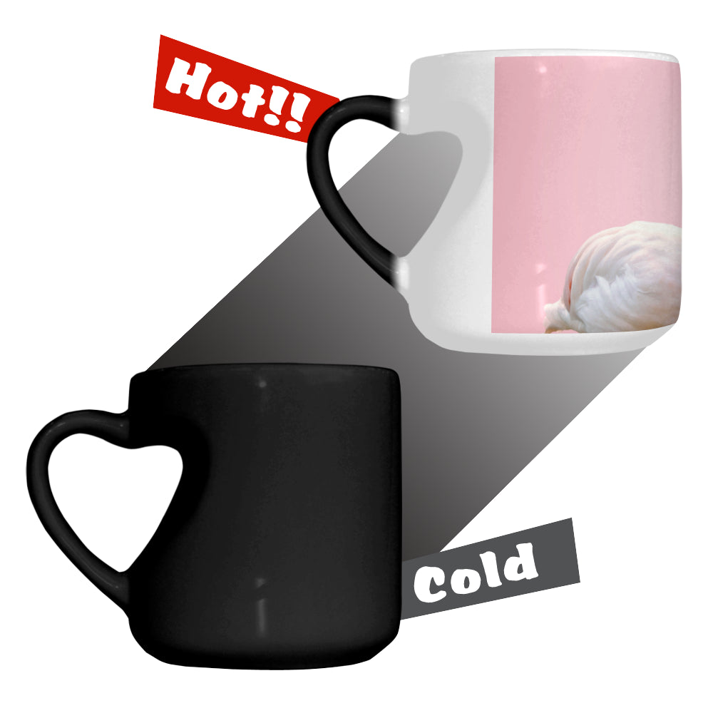 Changing Hot/Cold Mug - Flamingo Love - The Flamingo Shop