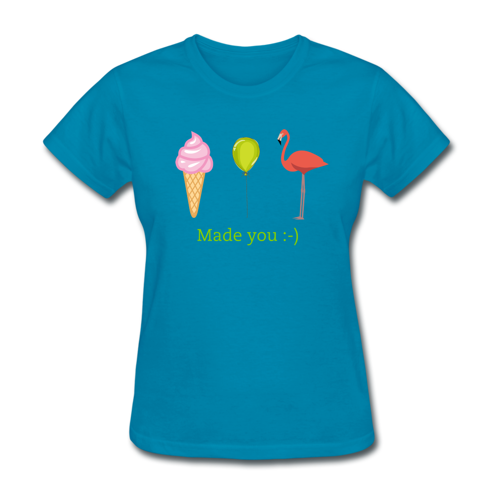 Made You Smile Women's T-Shirt - The Flamingo Shop