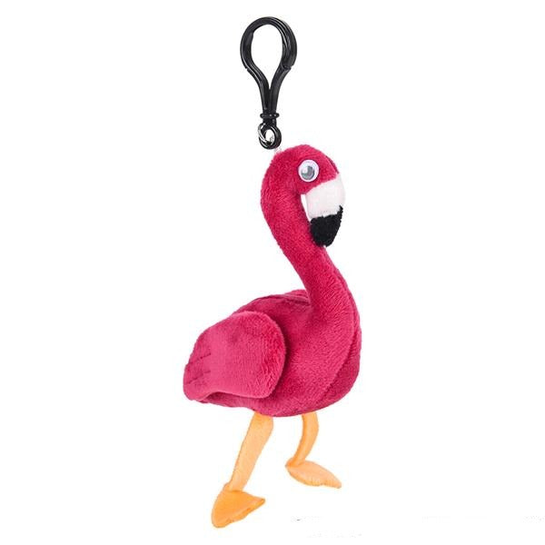 6.75" FLAMINGO BACKPACK CLIP