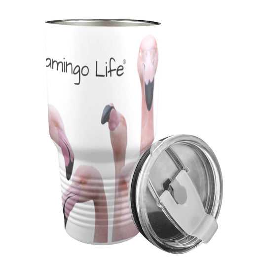 Flamingo Life® Insulated Stainless Steel Tumbler (30oz)