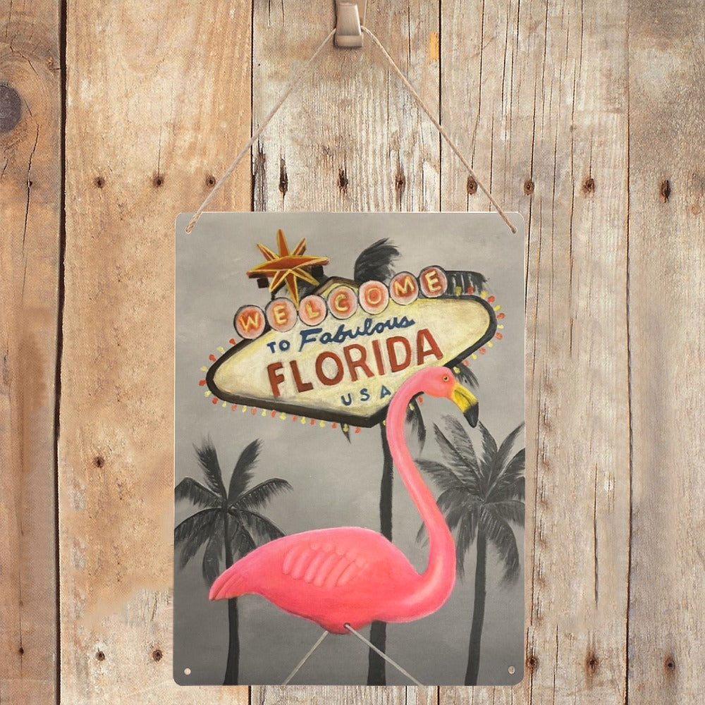 Welcome To Florida Metal Sign