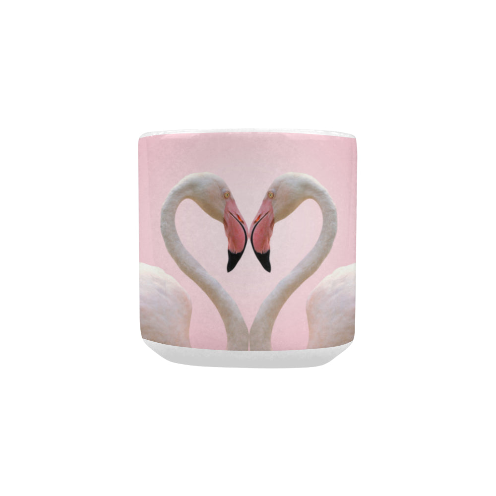 Changing Hot/Cold Mug - Flamingo Love - The Flamingo Shop