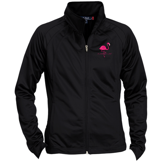 Flamingo Life® Ladies' Raglan Sleeve Warmup Jacket