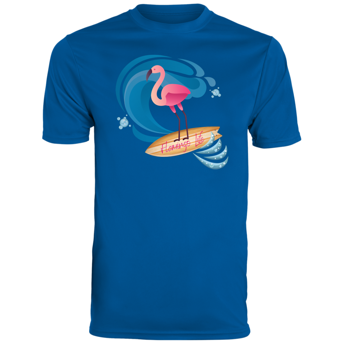 Flamingo Life® Men's Moisture-Wicking Tee