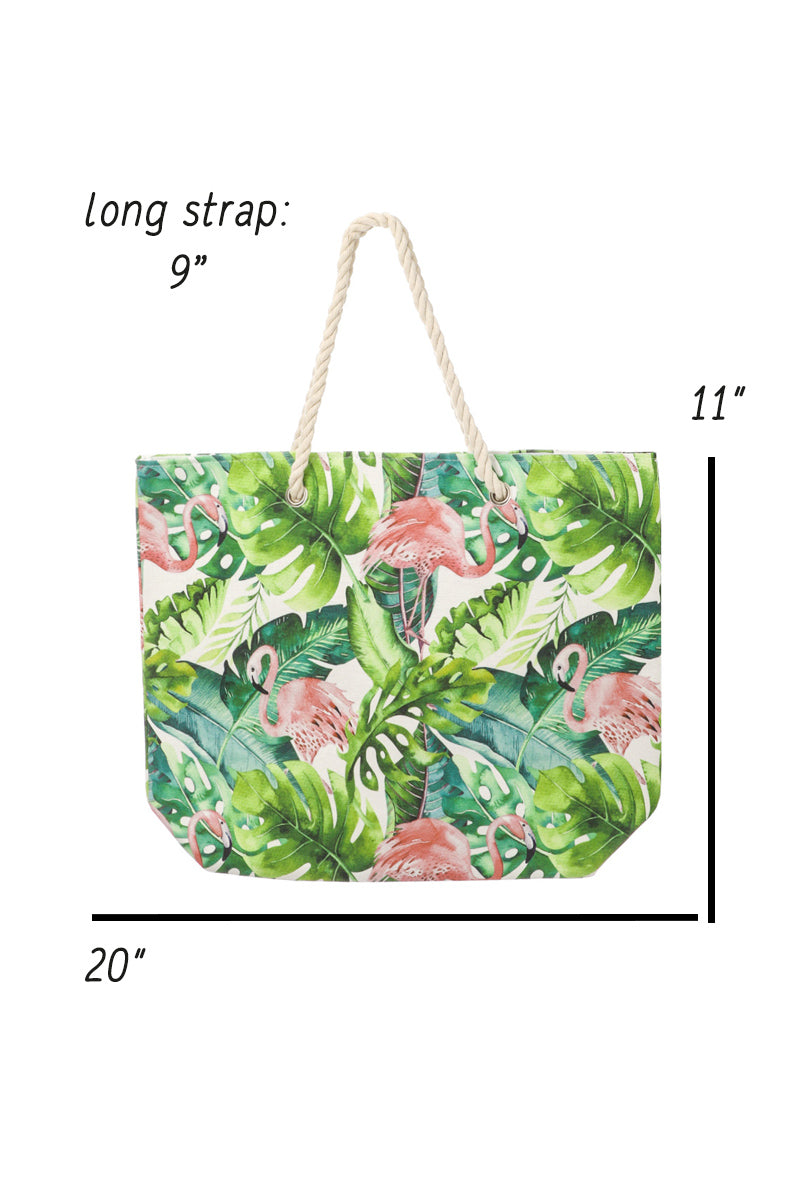 Flamingo Tropics Tote Bag - The Flamingo Shop