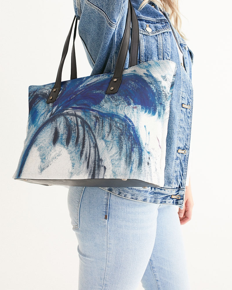 Flamingo Life® Blue Palm Tree Tote