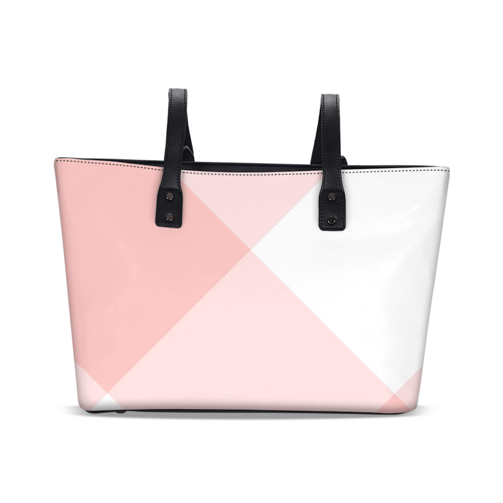 Flamingo Life Pink Plaid Stylish Tote - The Flamingo Shop