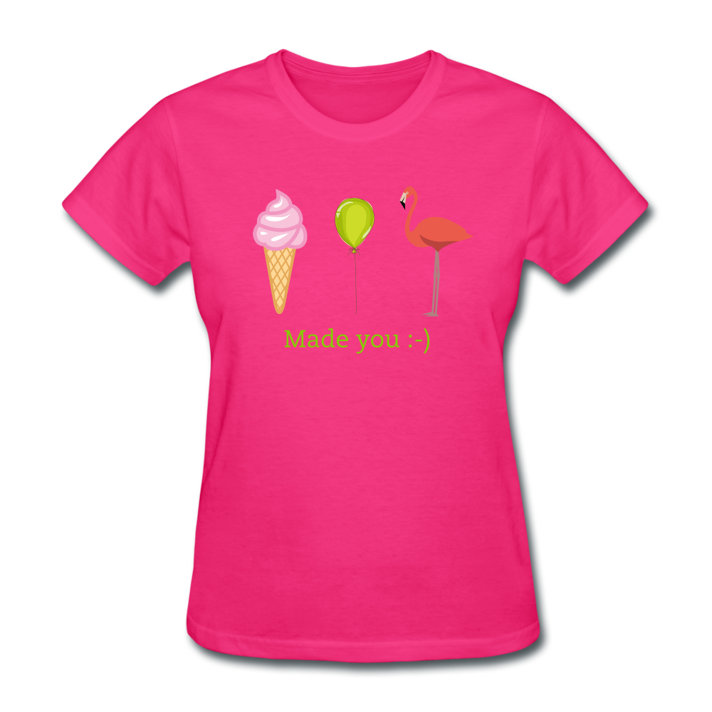 Made You Smile Women's T-Shirt - The Flamingo Shop