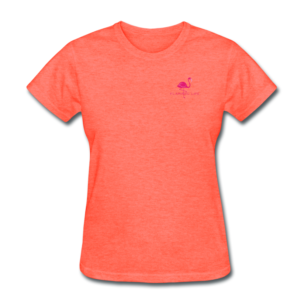 Flock This Way Flamingo Womens T-shirt - The Flamingo Shop