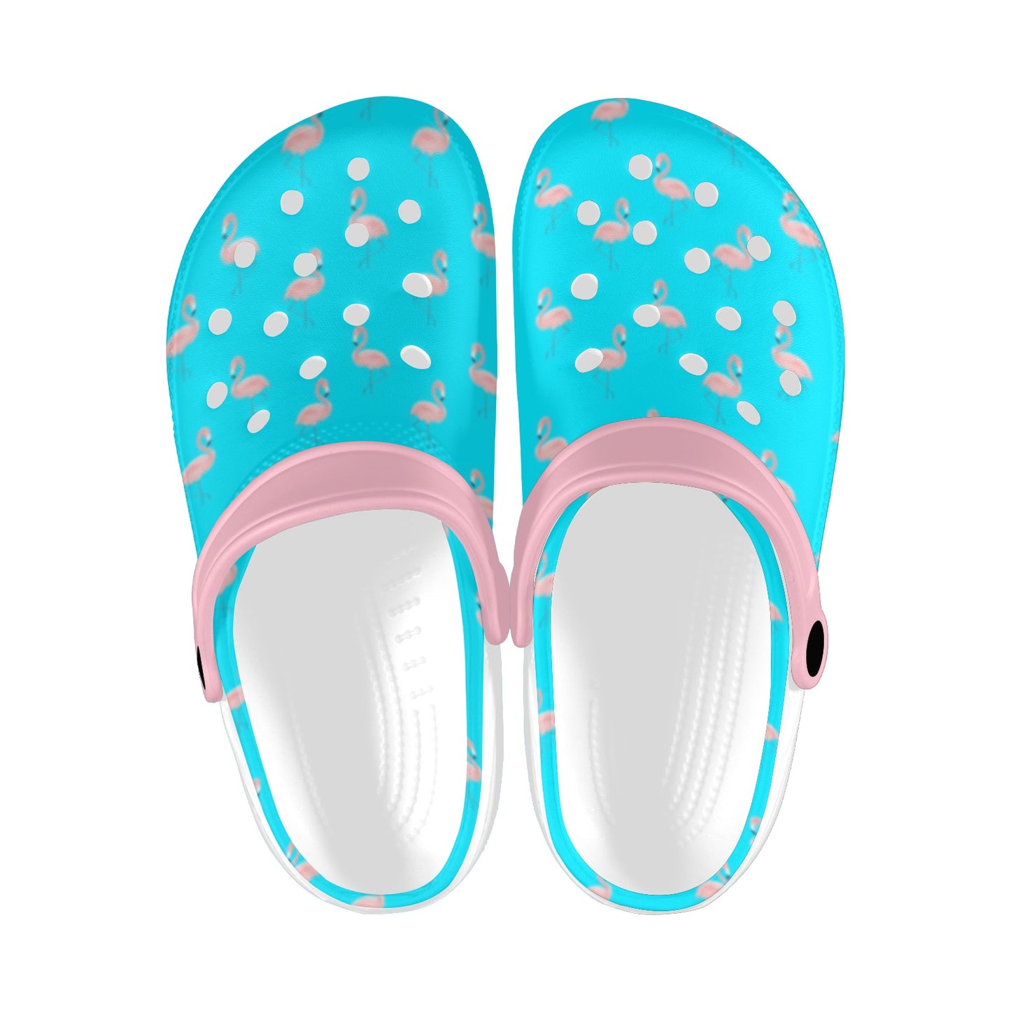 Flamingo Clogs Blue