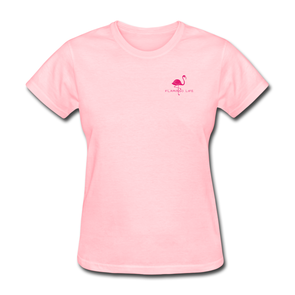 Flock This Way Flamingo Womens T-shirt - The Flamingo Shop