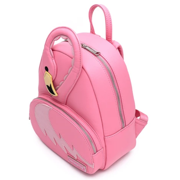 LOUNGEFLY POOL PARTY LIMITED EDITION FLAMINGO MINI BACKPACK