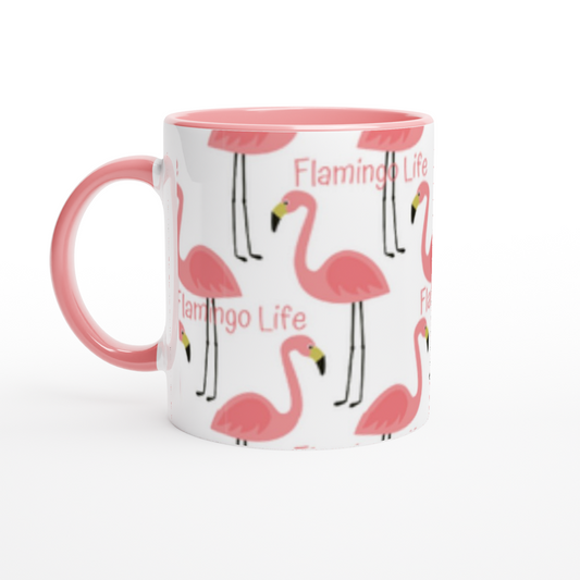 Flamingo Life® 11oz Ceramic Mug