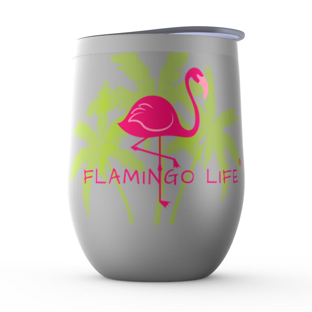 Flamingo Life® Stemless Wine Tumblers