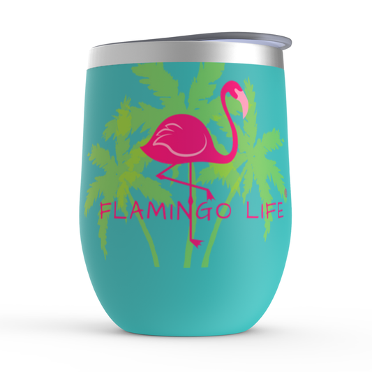 Flamingo Life® Stemless Wine Tumblers